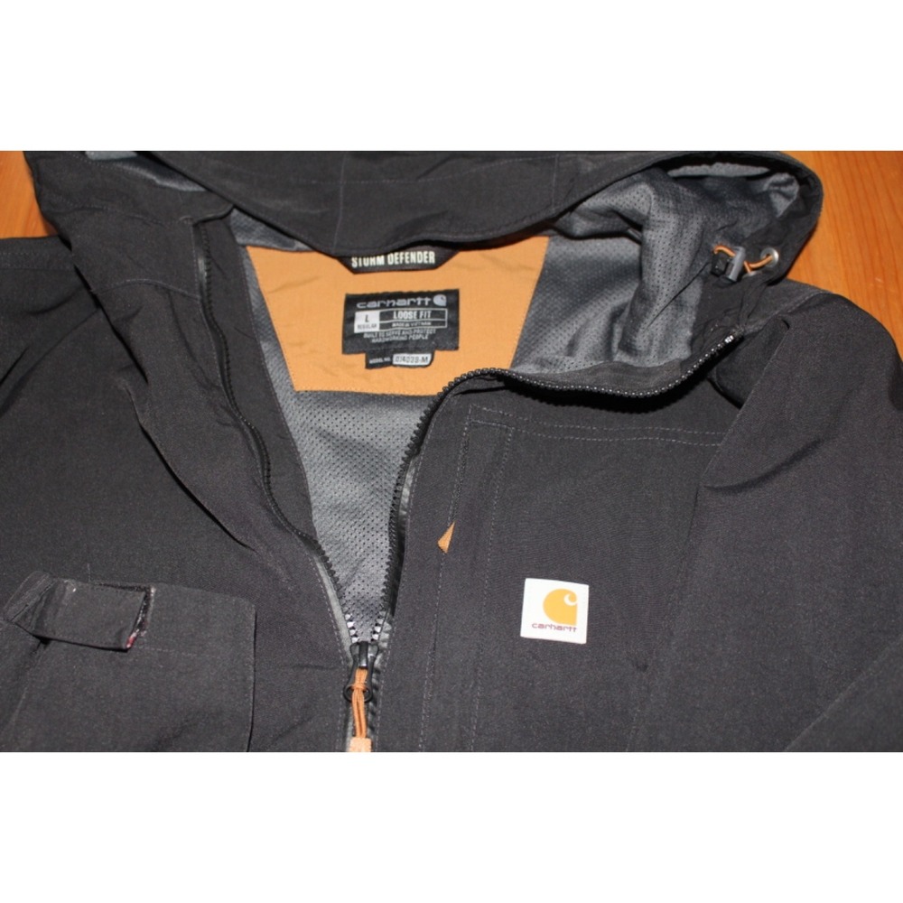 vintage carhartt zip up jacket